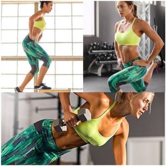 ATHLETA Be Free Knicker Arrow Catalina Cap… - Picture 1 of 6